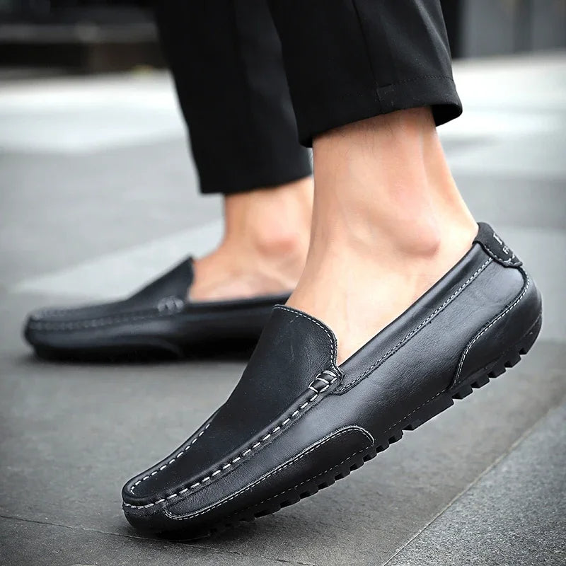 Vintage Leather Loafers