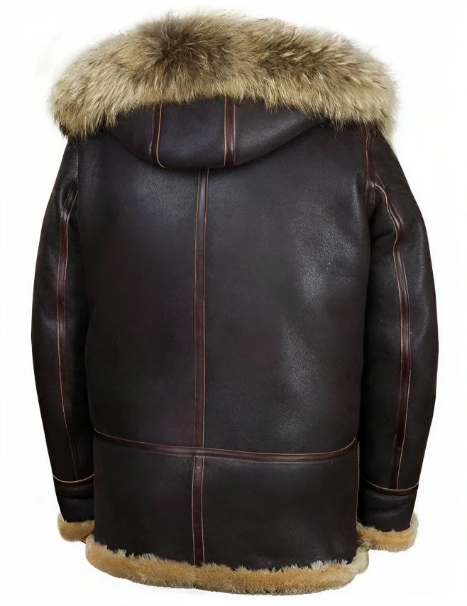 Detlef - Luxe Winter Jacket in Sheepskin Style | Last Day 80% Off!