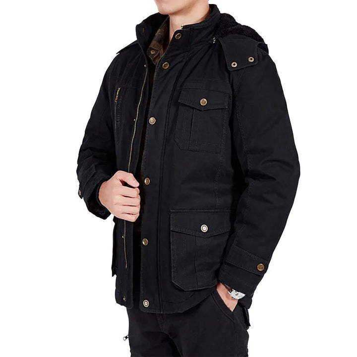 Elegant Padded Bomber Jacket